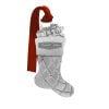 Exclusive Stewart-Haas Racing Pewter Stocking Christmas Ornament
