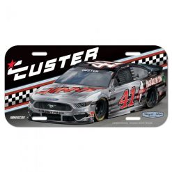 Cole Custer 2021 HaasTooling Stewart-Haas Racing Plastic License Plate