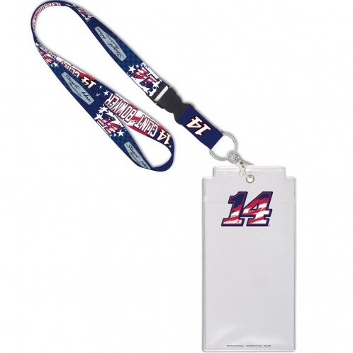 Clint Bowyer 2020 Patriotic Stewart-Haas Racing Lanyard and Holder with Buckle