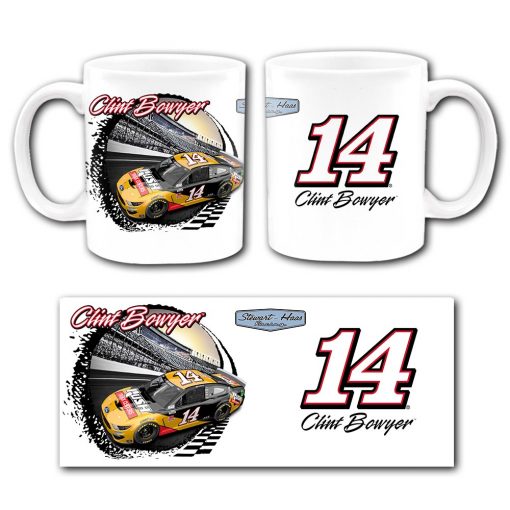 Clint Bowyer 2020 Rush Truck Centers Stewart-Haas Racing Sublimated Mug