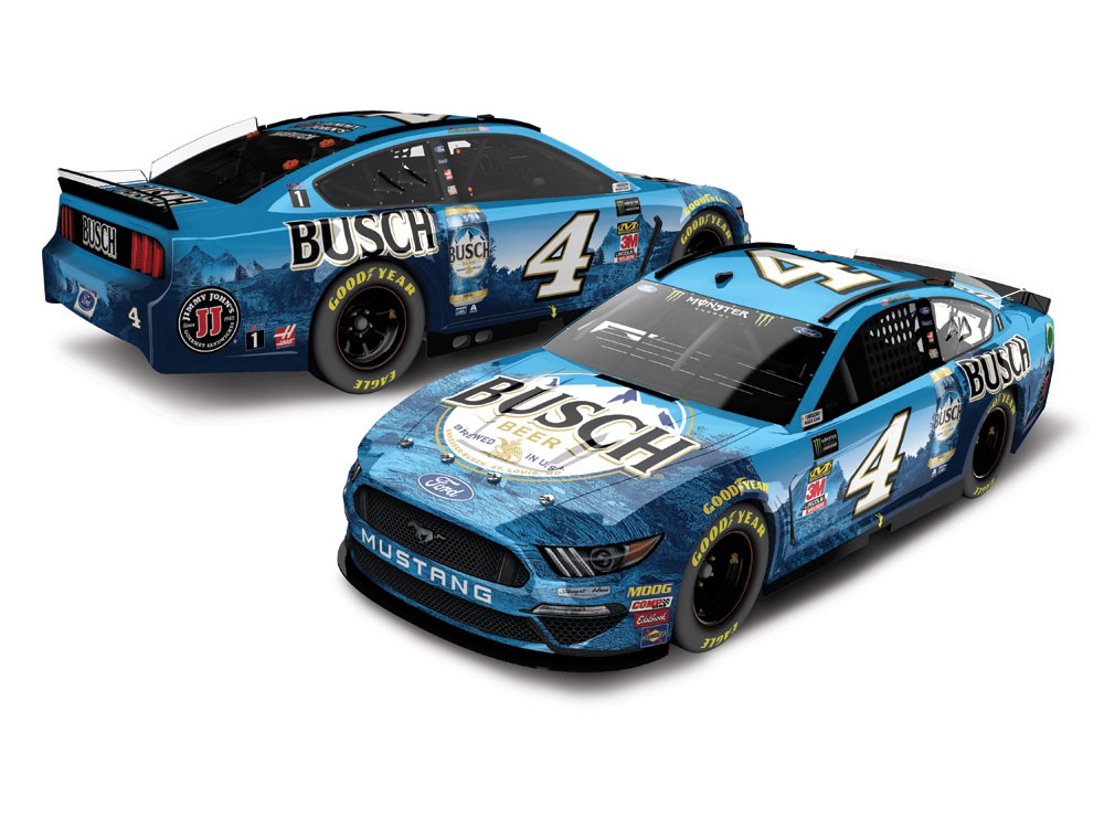 New Release! Kevin Harvick 2019 Busch Flannel 1:64 Nascar Diecast 