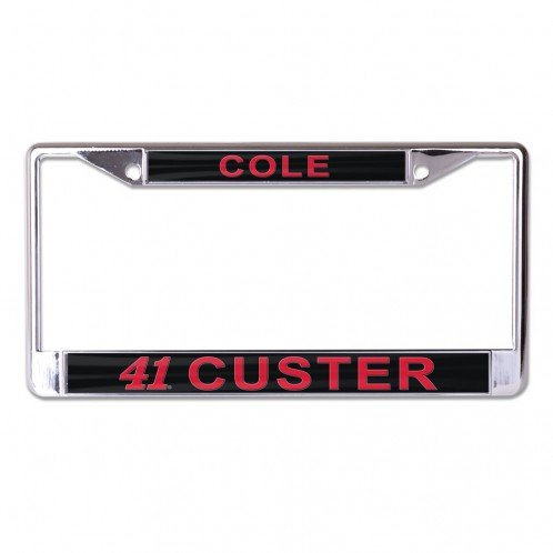 Cole Custer 2020 Haas Stewart-Haas Racing Metal License Plate Frame