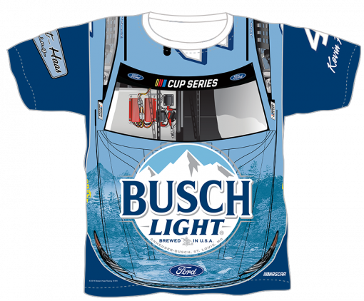 Kevin Harvick Busch Light Stewart-Haas Racing Sublimated Car Tee