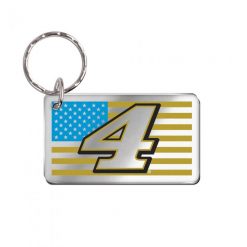 Kevin Harvick #4 Stewart-Haas Racing Flag Keychain