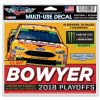 Clint Bowyer 2018 Rush Truck Centers Stewart-Haas Racing Playoff 5X6 Decal