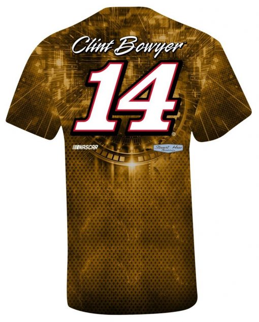 Clint Bowyer 2019 Rush Truck Centers Stewart-Haas Racing Youth Sublimated Tee