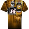 Clint Bowyer 2019 Rush Truck Centers Stewart-Haas Racing Sublimated Tee