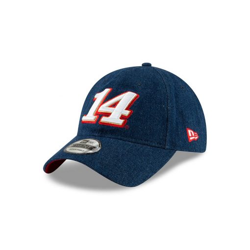 Clint Bowyer 2019 New Era Stewart-Haas Racing Americana Denim Hat