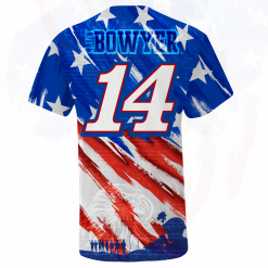Clint Bowyer 2019 Stewart-Haas Racing American Sublimated Tee