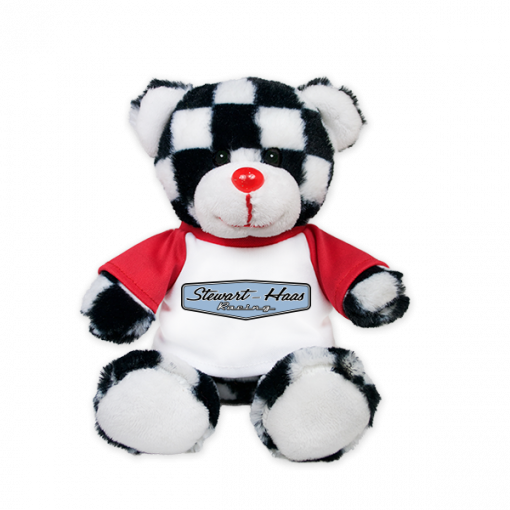 Exclusive Stewart-Haas Racing Checker Teddy Bear