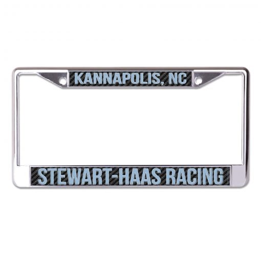 Exclusive Stewart-Haas Racing Carbon License Plate Frame