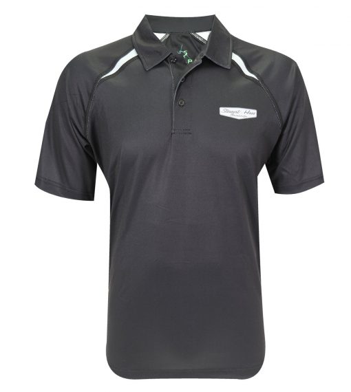 Exclusive Stewart-Haas Racing Black Sublimated Polo