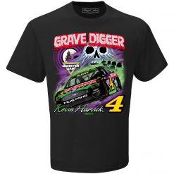 Kevin Harvick 2021 Grave Digger Stewart-Haas Racing Truck/Car Adult T-shirt