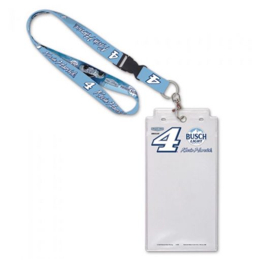 Kevin Harvick 2022 Busch Light Stewart-Haas Racing Lanyard and Credential Holder