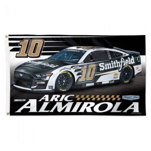 Aric Almirola 2022 Smithfield Stewart-Haas Racing Deluxe 1-sided Flag
