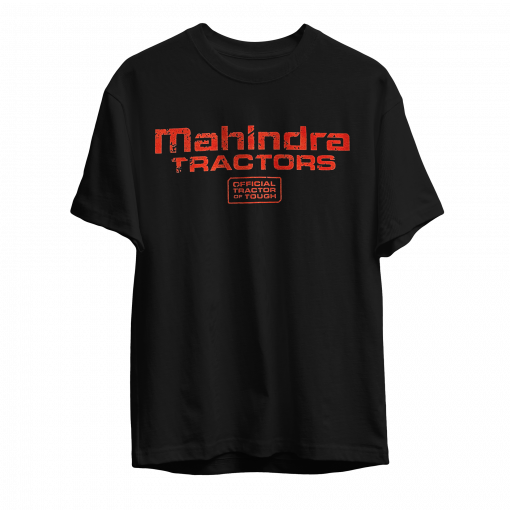 Exclusive Chase Briscoe Mahindra Tractors Logo T-shirt