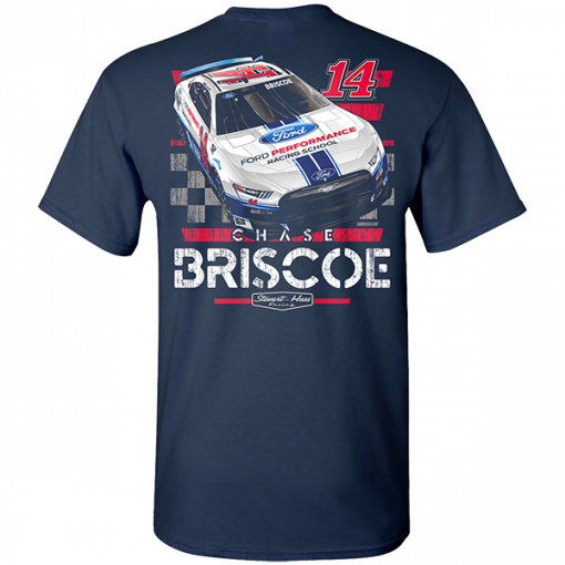 Chase Briscoe 2022 Ford Performance Racing School Stewart-Haas Racing T-Shirt