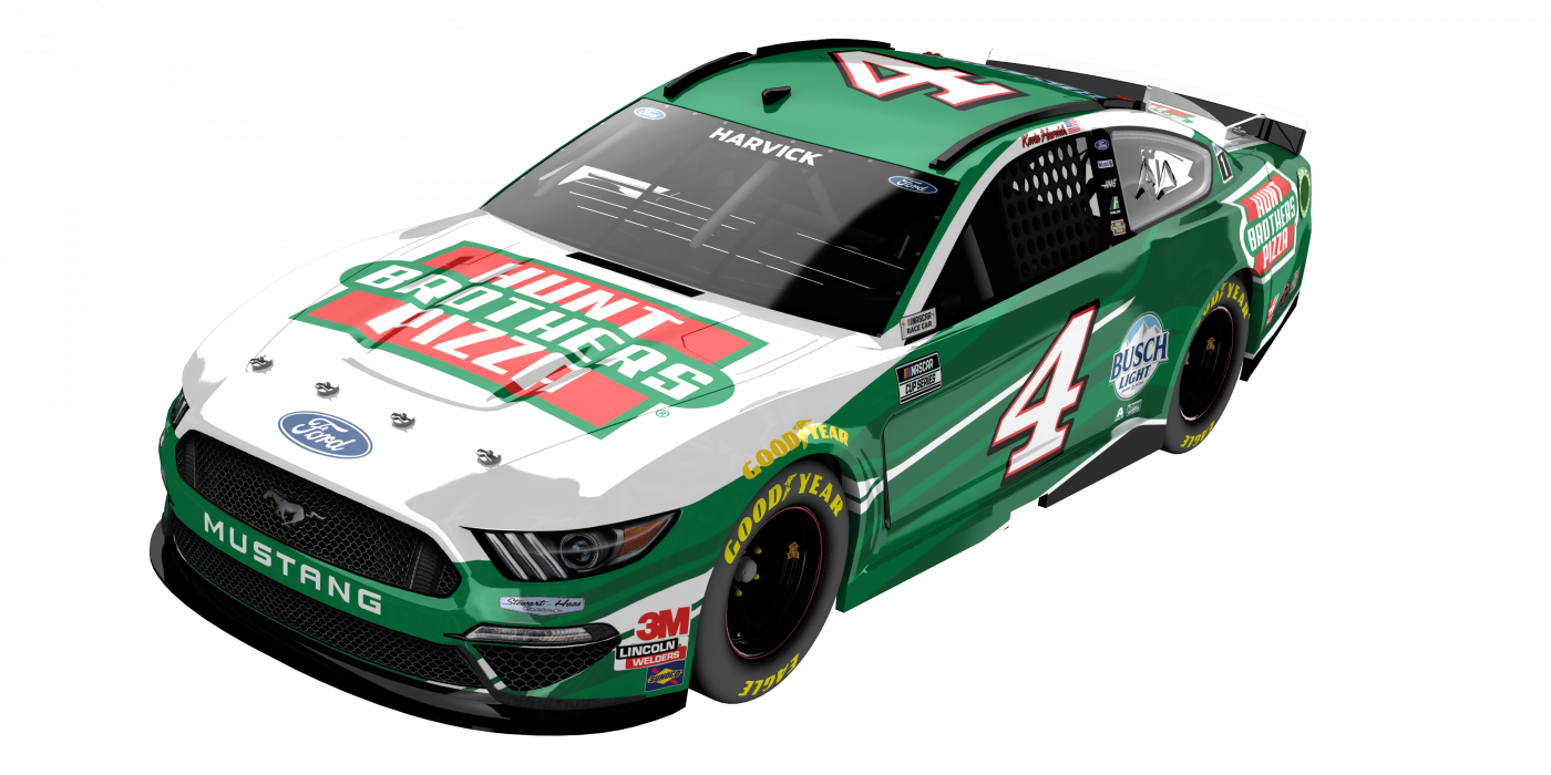 NEW NASCAR 2018 KEVIN HARVICK # 98 HUNT BROTHERS PIZZA 1/24 DIECAST CAR 