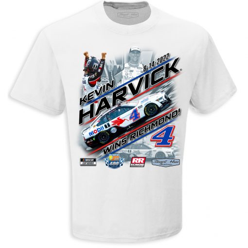 Kevin Harvick 2022 Mobil 1 Stewart-Haas Racing Richmond Win T-Shirt