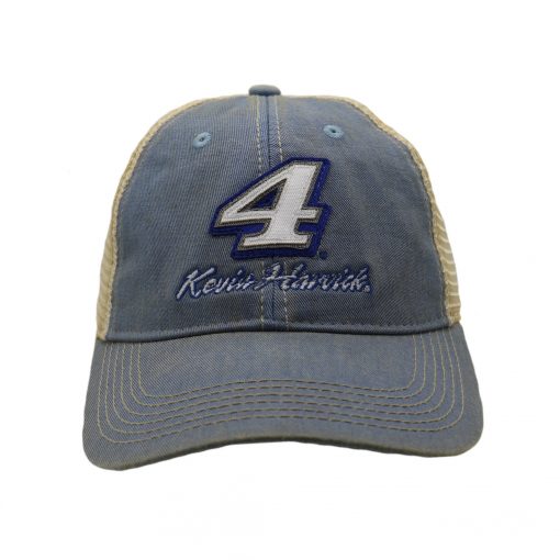 Kevin Harvick Stewart-Haas Racing EXCLUSIVE Old Favorite Blue Trucker Hat