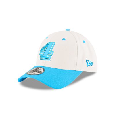 Kevin Harvick Stewart-Haas Racing New Era Chrome Blue Neon Hat ...