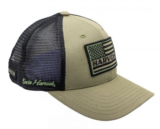 Kevin Harvick 2023 Stewart-Haas Racing Tonal Flag Hat