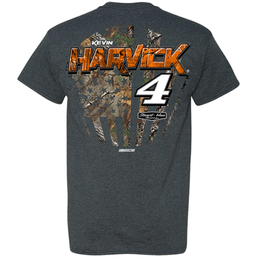 Kevin Harvick 2023 Stewart-Haas Racing 4EVER RealTree Camo T-Shirt