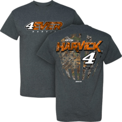 Kevin Harvick 2023 Stewart-Haas Racing 4EVER RealTree Camo T-Shirt