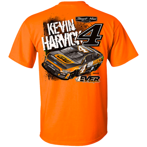 Kevin Harvick 2023 GEARWRENCH Stewart-Haas Racing Orange T-Shirt