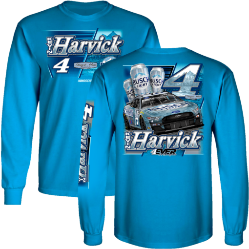 Kevin Harvick 2023 Busch Light Stewart-Haas Racing Long Sleeve T-Shirt