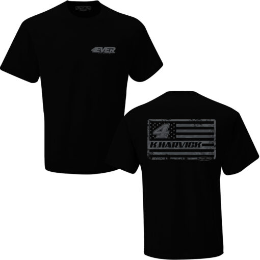 Kevin Harvick 2023 Stewart-Haas Racing Tonal Flag T-Shirt