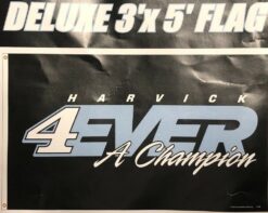 Kevin Harvick EXCLUSIVE 2023 Stewart-Haas Racing 4EVER 1-sided Deluxe 3x5 Flag