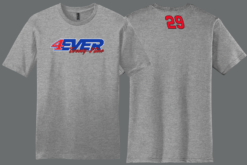 Kevin Harvick 2023 Stewart-Haas Racing 4EVER29 Logo Grey T-Shirt