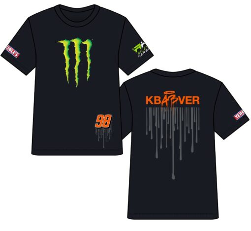 Riley Herbst 2023 Monster Energy Stewart-Haas Racing Ken Block Tribute T-Shirt