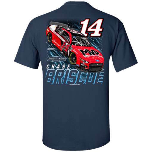 Chase Briscoe 2023 Magical Vacation Planner Stewart-Haas Racing Car T-Shirt
