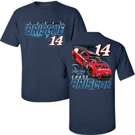 Chase Briscoe 2023 Magical Vacation Planner Stewart-Haas Racing Car T-Shirt