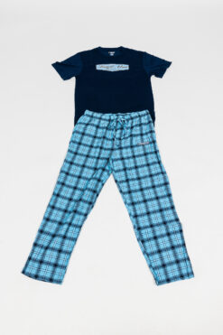 EXCLUSIVE Stewart-Haas Racing Men's Pant and Short Sleeve Shirt Sleepwear Set