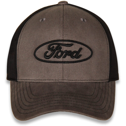 Ford Stewart-Haas Racing Grey/Black Adjustable Hat
