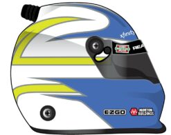 Kevin Harvick 2023 GEARWRENCH Stewart-Haas Racing West Coast Mini Replica Helmet