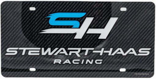 Stewart-Haas Racing New Logo Acrylic License Plate
