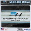 Stewart-Haas Racing New Logo Acrylic License Plate