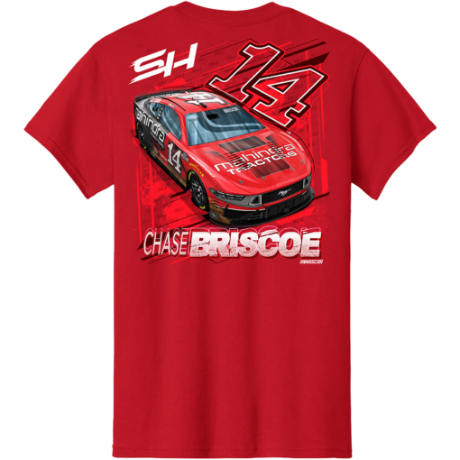 Chase Briscoe 2024 Mahindra Tractors Stewart-Haas Racing Car T-Shirt