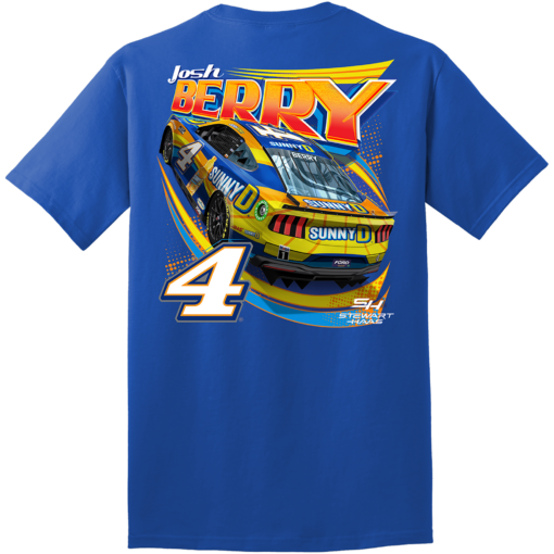 Josh Berry 2024 Sunny D Stewart-Haas Racing Car T-Shirt