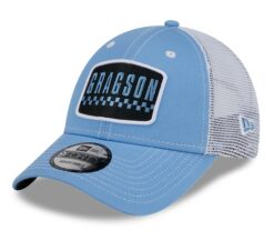 Noah Gragson 2024 Stewart-Haas Racing New Era Light Blue Patch Hat