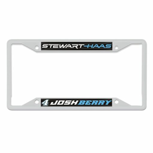 Josh Berry 2024 Sunny D Stewart-Haas Racing License Plate Frame