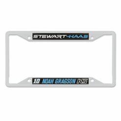 Noah Gragson 2024 Stewart-Haas Racing License Plate Frame