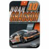 Noah Gragson 2024 Black Rifle Coffee Stewart-Haas Racing Plastic License Plate