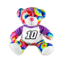 Noah Gragson 2024 Stewart-Haas Racing #10 Tie-Dye Teddy Bear