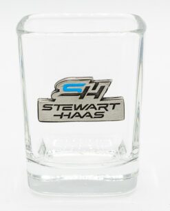 Stewart-Haas Racing EXCLUSIVE Square Shot Glass with Pewter