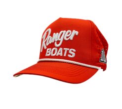 Noah Gragson EXCLUSIVE Ranger Boats Stewart-Haas Racing Red Hat with Under Bill Graphic